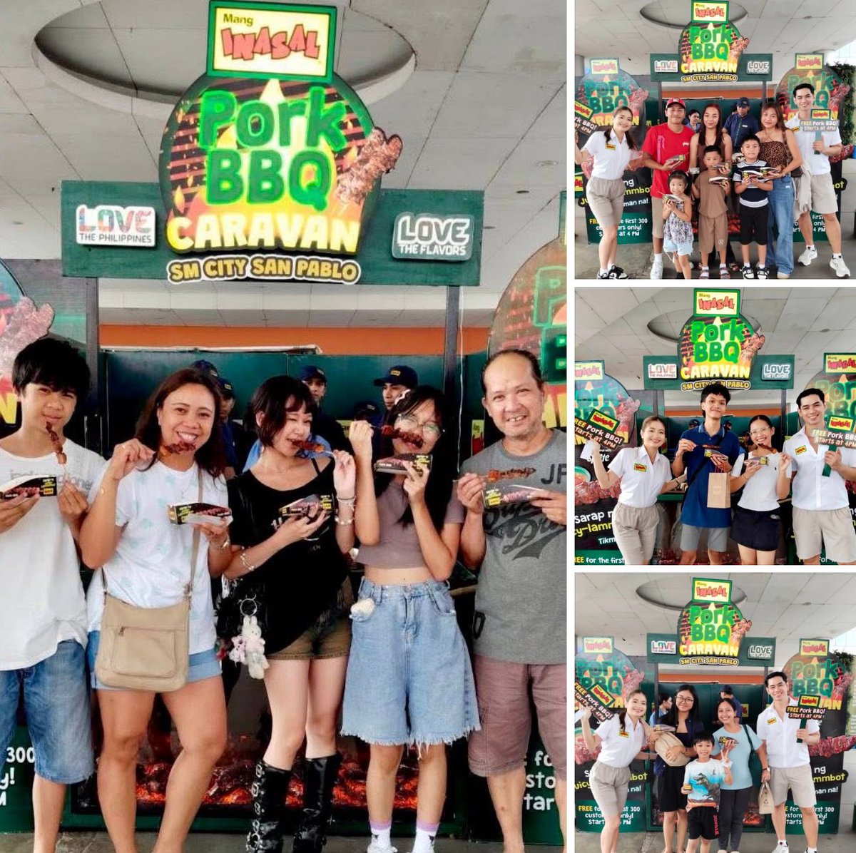 Mang Inasal Philippines (@manginasalph) on Twitter photo TULOY-TULOY naming feel ang LOVE n'yo para sa Mang Inasal Pork BBQ!!๐ฅน๐ซถ
Thanks for the overwhelming love at our Pork BBQ Caravan in <a href="/smcity_sanpablo/">SM City San Pablo</a>. Your smiles while enjoying the sarap ng juicy-lammmbot Pork BBQ, and your Unli-Saya moments made it a day to remember.๐๐ TULOY-TULOY naming feel ang LOVE n'yo para sa Mang Inasal Pork BBQ!!๐ฅน๐ซถ
Thanks for the overwhelming love at our Pork BBQ Caravan in <a href="/smcity_sanpablo/">SM City San Pablo</a>. Your smiles while enjoying the sarap ng juicy-lammmbot Pork BBQ, and your Unli-Saya moments made it a day to remember.๐๐