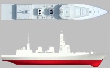 AdithyaKM_'s tweet image. "Indian Navy's Warship Design Bureau is charging ahead with Next Generation Destroyers, Frigates and Corvettes"
IN video has a low resolution render that's potentially the top deck of NGD / NGF / just a placeholder.
Anyways, speculative thoughts:
- Superstructure has 4x radar…