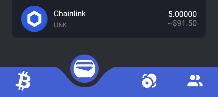 I just got mine, 5 ChainLink ⛓️‍💥 coins on the Bitcell dApp wallet but seems it's not tradable yet am I right?