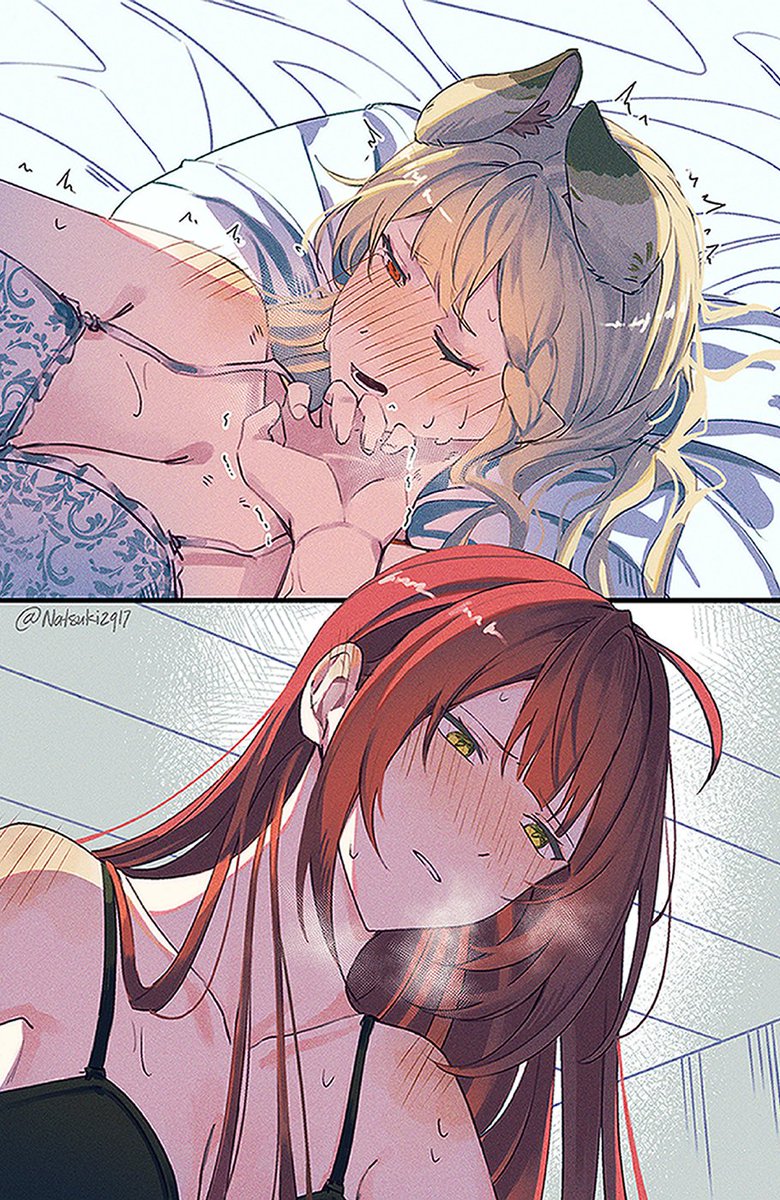 Natsuki2917's tweet image. 🦝🐰💦