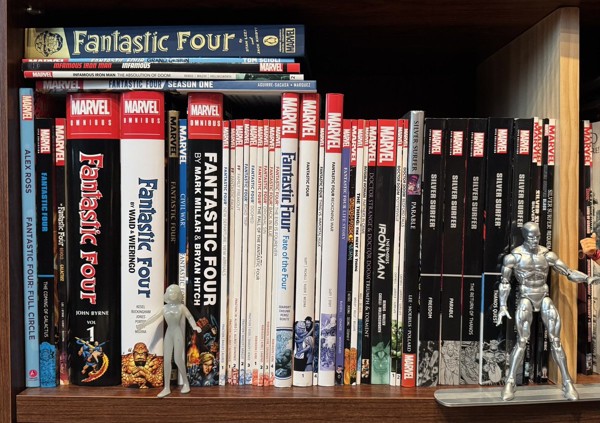 Here’s my Fantastic Four shelf