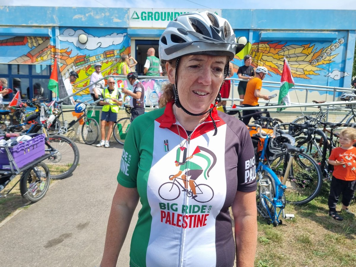 pcs_union's tweet image. 🚴‍♀️ 15 miles in. Keep pushing forward, Fran!

Fran Heathcote, PCS General Secretary, is deep into the Big Ride for Palestine, riding for justice, solidarity, and urgent medical aid for Gaza.

The sun’s out, and so is the determination to make a difference.

 Back the ride. Support…