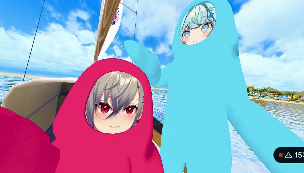 nishiao_sub's tweet image. でかすみゃ #holonatsuParadise