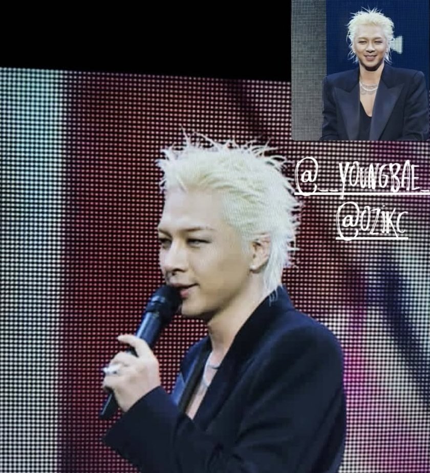 miradaesung's tweet image. cada dia q passa o taeyang ta mais platinado e eu amo isso
