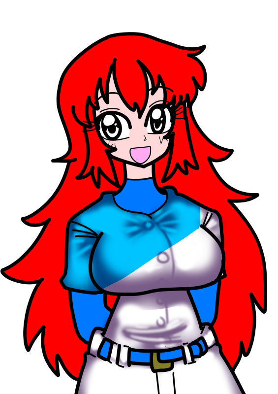 kakunoshin_ara's tweet image. 細い線の絵が描きたくなって、色々模索中。
でも太い線の方が描くのは楽なので、太い線で描いてから塗りで細くするのを試してみた（・▽・）