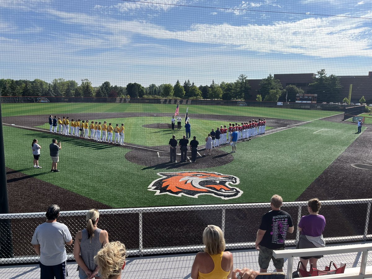 MCLegionBSBL's tweet image. National Anthem at the @NYALBaseball Tournament at @RITathletics
First pitch is minutes away.
@fptcanaldogs play at 2:30 pm.
@GreecePostBSBAL plays at 5:00 pm