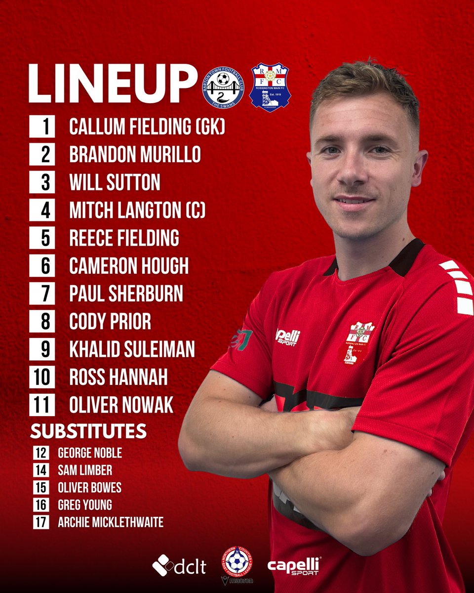 Rossington Main FC (@rmfc1919) on Twitter photo ๐ข HERE WE GO ๐คฉ
Your first <a href="/youngy_g/">Greg Young</a> Rosso starting XI of the season as we take on <a href="/BartonTownFC/">Barton Town FC</a> at The Easy Buy Stadium.
#UpTheRosso ๐ข HERE WE GO ๐คฉ
Your first <a href="/youngy_g/">Greg Young</a> Rosso starting XI of the season as we take on <a href="/BartonTownFC/">Barton Town FC</a> at The Easy Buy Stadium.
#UpTheRosso