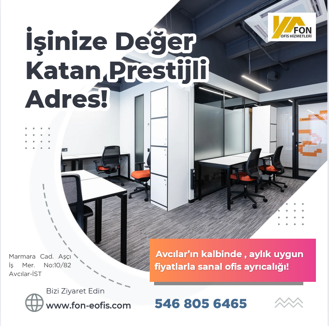 OfisFon's tweet photo. Aylık 750 TL+KDV den Başlayan Fiyatlarla... 

✅ Yasal ve prestijli resmi adres
✅ Kargo ve posta takibi
✅ Her ay 2 saat ücretsiz toplantı odası kullanım
✅ Metrobüse  10 dakika yürüme mesafesi
✅ Avc��lar'ın  en gözde noktasında,

#SanalOfis #virtualoffice #girişim  #freelance https://t.co/ZzwDjeNxwd