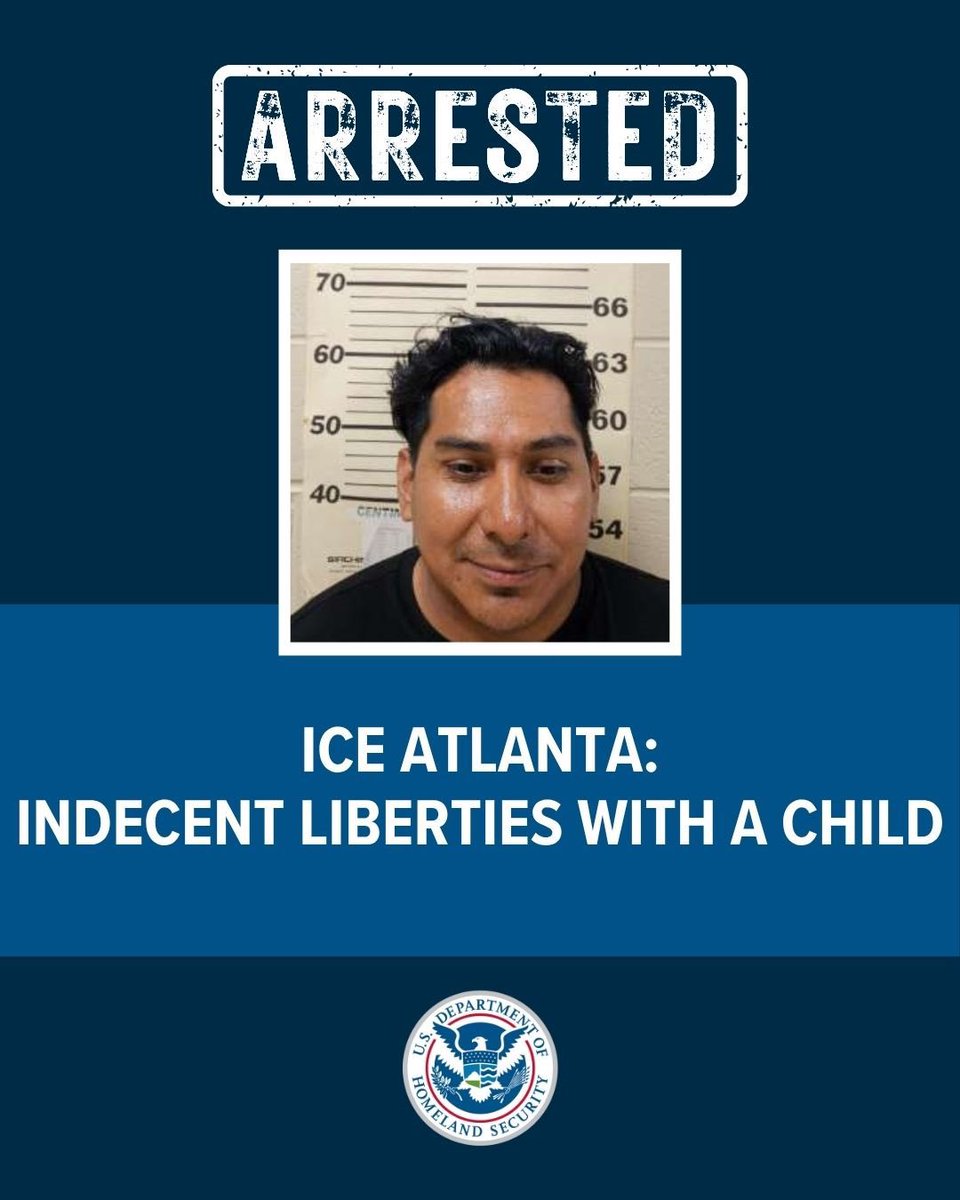 ARRESTED 

Oscar Ramos — an illegal alien from El Salvador — was arrested for indecent liberties with a child. 

Thank you, ICE.