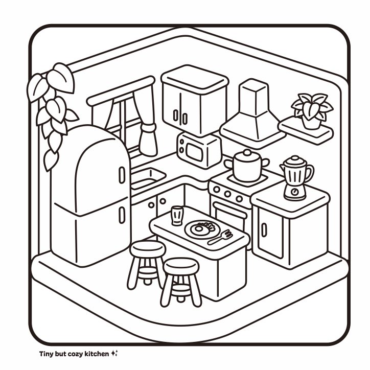 ripplecoloring's tweet photo. ๐ Ripple Coloring Challenge is live!
This cozy kitchen is one of the free pages!
Tried 3 color versionsโsee them in the guide ๐จ๐
#colorwithme #coloringbook #cozykitchen #cozycoloring https://t.co/slgJY1ysvd