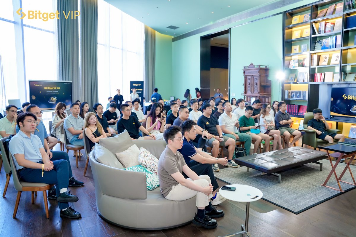 Bitget_zh's tweet image. #Bitget 今日 VIP 活动圆满结束!
🔥分享了 RWA 、稳定币等行业最新动态资讯,交流一天,收获满满!
🍷还有 Bitget 调酒会、艺术展,让 VIP 们交流之后陶冶情操~
🚀现在升级成为 Bitget VIP,享受行业顶尖福利!