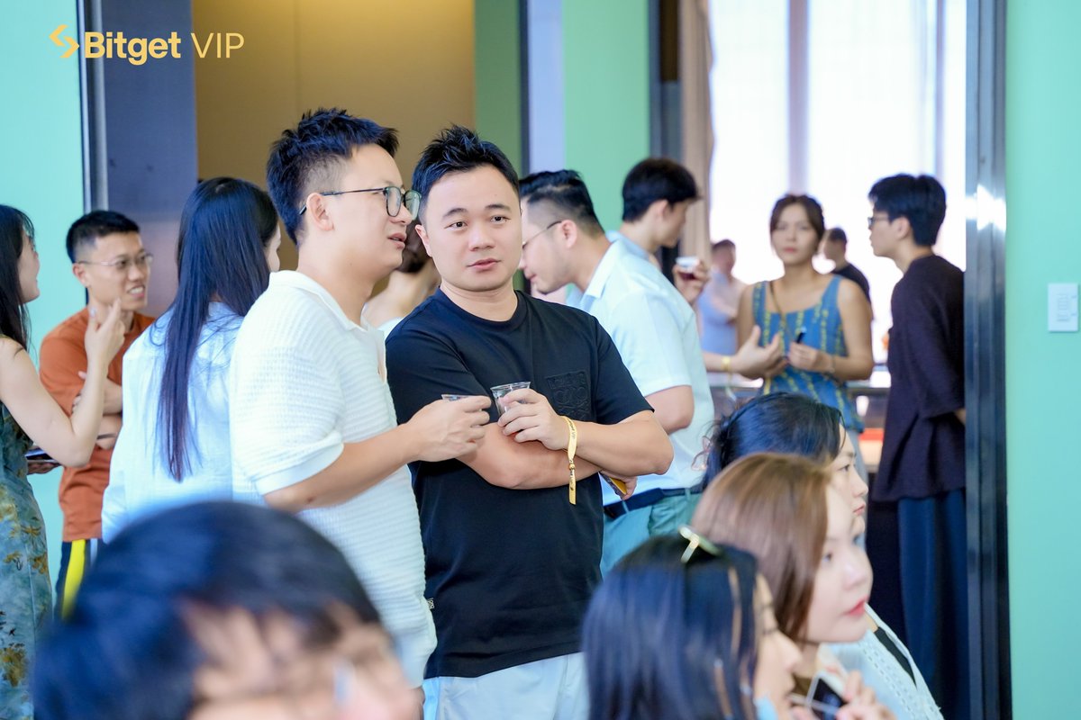 Bitget_zh's tweet image. #Bitget 今日 VIP 活动圆满结束!
🔥分享了 RWA 、稳定币等行业最新动态资讯,交流一天,收获满满!
🍷还有 Bitget 调酒会、艺术展,让 VIP 们交流之后陶冶情操~
🚀现在升级成为 Bitget VIP,享受行业顶尖福利!