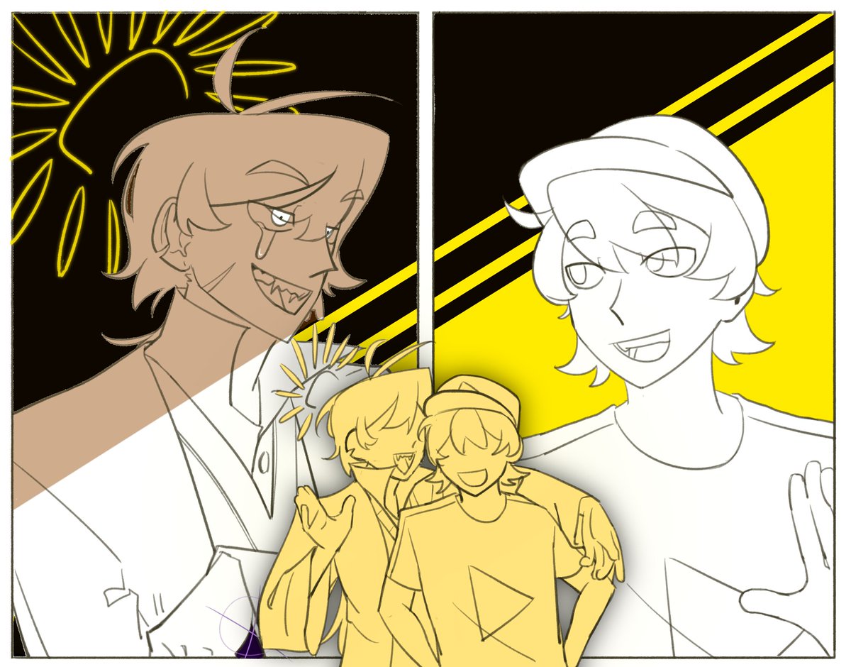 SheLziBot5's tweet image. “ You're wrong about one thing, Pentar. Sunflowers don't grow on deepslate. ”
#rejoicefanart
#pentarfanart