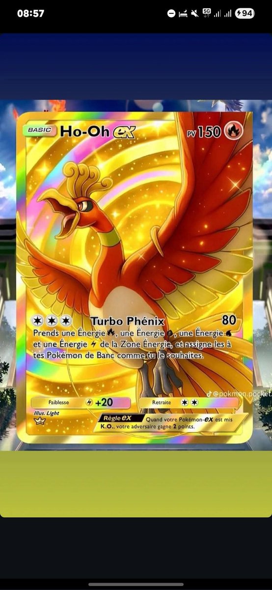 PokemonTCGPinfo's tweet image. ¿Os gustaría unas cartas de oro con este estilo de Lugia y Ho-oh? A mí me fliparía 😍
