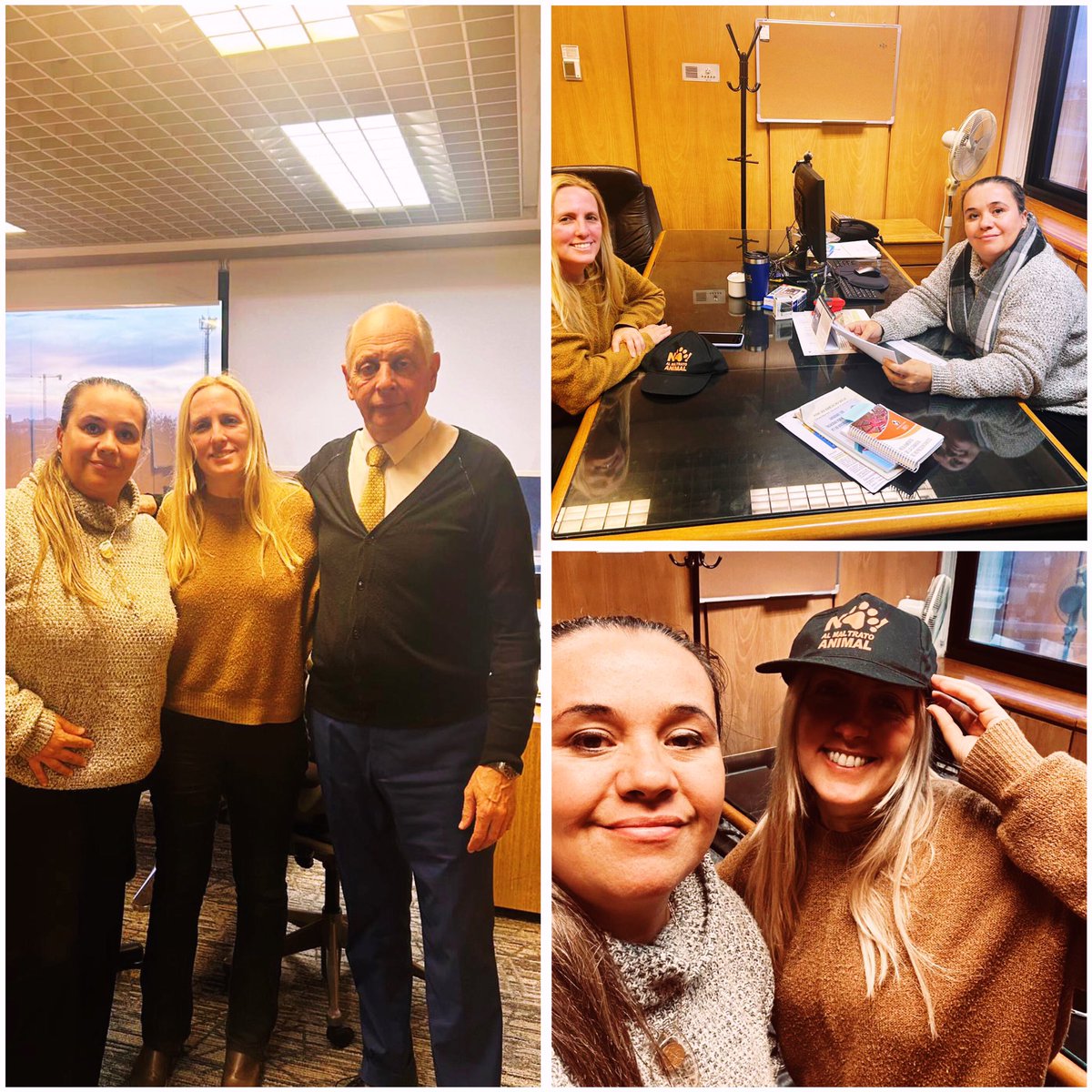 Plataforma Animalista (@pa_uruguay) on Twitter photo Nuestra compañera <a href="/KarinaKokar/">Karina Kokar</a> se reunió con la diputada suplente de Nicolle Salle, <a href="/PigurinaNatalia/">Natalia Pigurina</a> y también se sumó el diputado <a href="/sallelorier/">Dr. Salle Lorier</a> .Durante el encuentro, conversamos sobre la urgencia de tipificar el maltrato animal como delito. Nuestra compañera <a href="/KarinaKokar/">Karina Kokar</a> se reunió con la diputada suplente de Nicolle Salle, <a href="/PigurinaNatalia/">Natalia Pigurina</a> y también se sumó el diputado <a href="/sallelorier/">Dr. Salle Lorier</a> .Durante el encuentro, conversamos sobre la urgencia de tipificar el maltrato animal como delito.