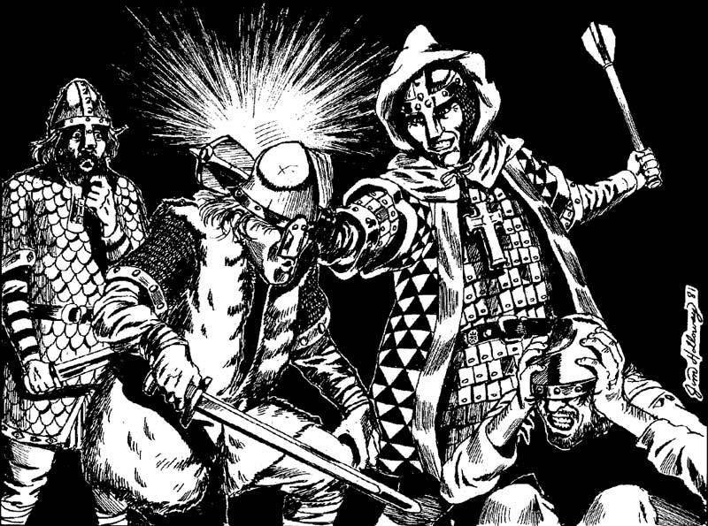 YoDanno's tweet image. D&D Joke incoming!!!
The Abbot of Verbobonc, a very fat and corpulent man, on his way to The Keep one evening, enquired of a peasant he met, “Do you think I shall be able to enter the gate?”
Of course, he meant to ask whether he was likely to reach the city before the closing…