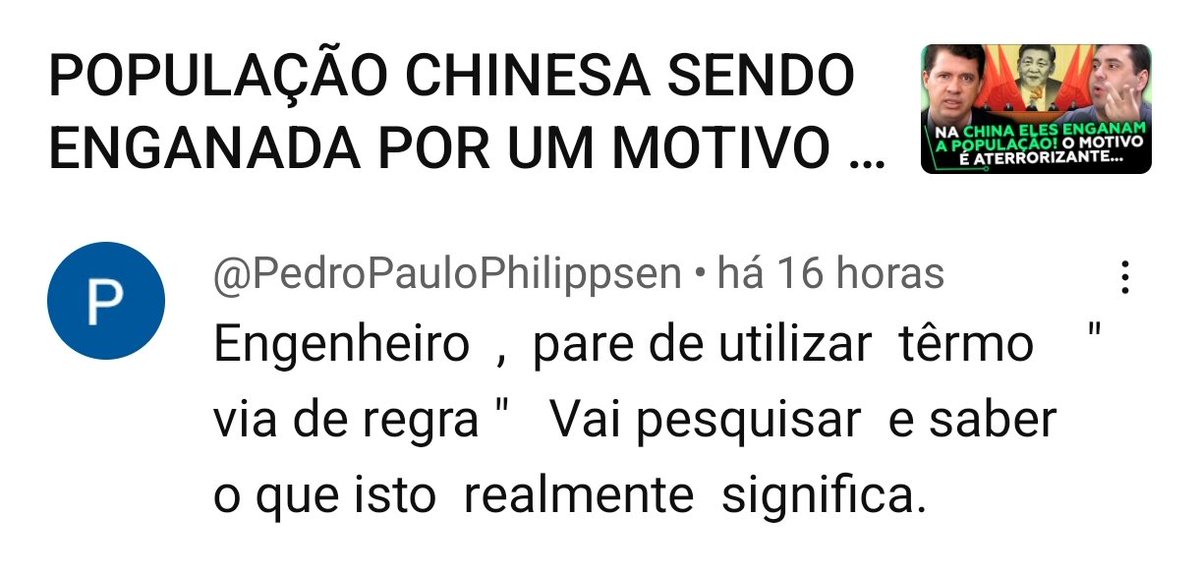 CJBrEngLeo's tweet image. Alguém sabe me dizer qual é o significado super oculto de "via de regra"? 😂😂