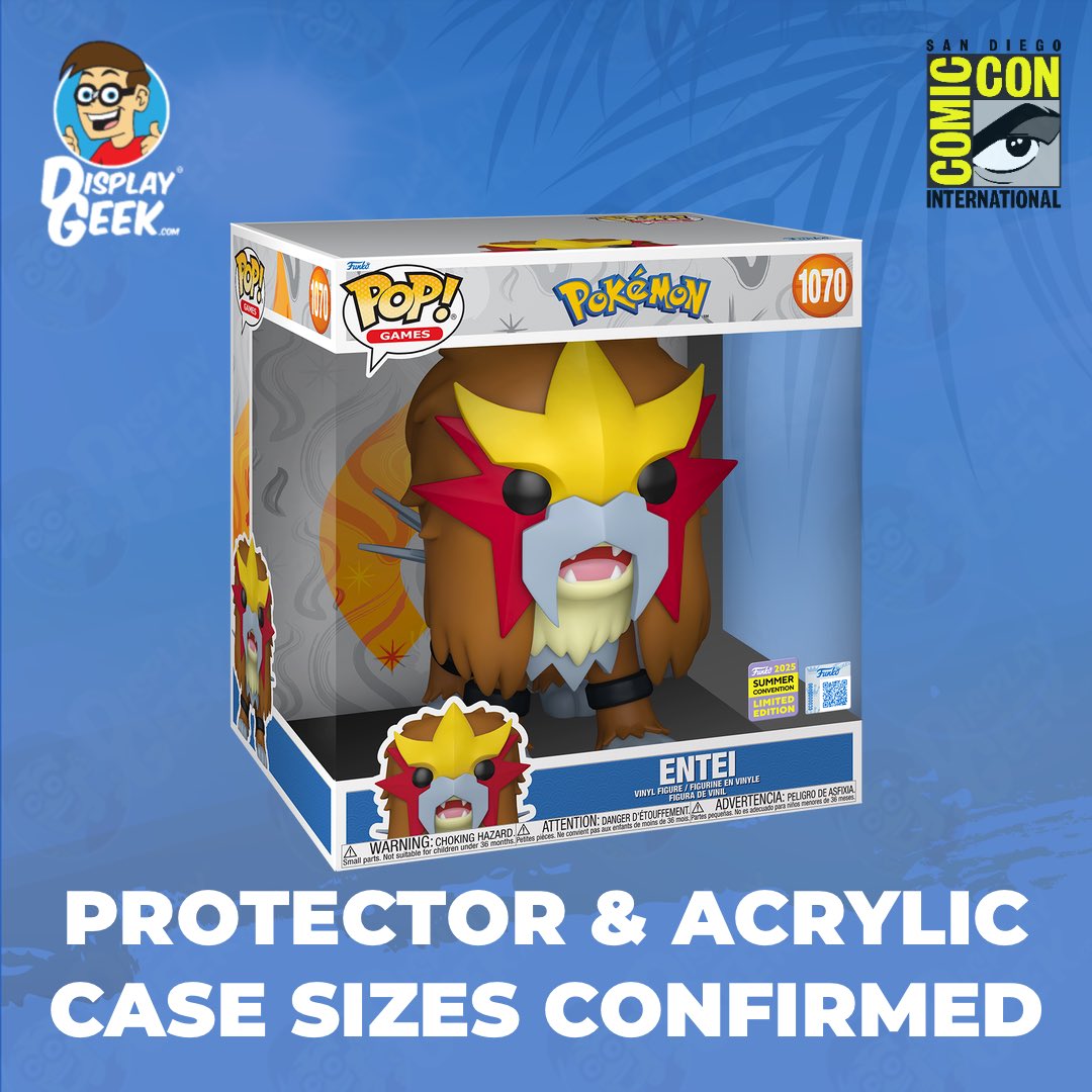 DisplayGeek's tweet image. #SDCC Exclusive protector size confirmed  in 0.50mm-0.60mm Protector OR 3mm Custom Acrylic Case!) 

Find them all here: displaygeek.com/collections/pr…

#DisplayGeek #Funko #FunkoPops #PopProtector #SDCC2025 #SanDiegoComicCon #ComicCon