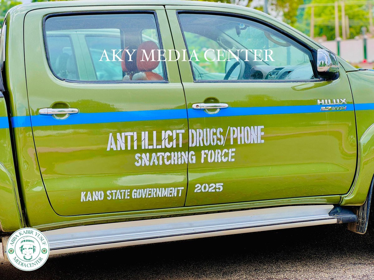 ibrahimado__'s tweet image. Vehicles for Kano State Anti Illicit Drugs/Phone Snatching Force procured by the Kano State Government under the leadership of Gov. Abba K Yusuf.

#AbbaIsWorking.