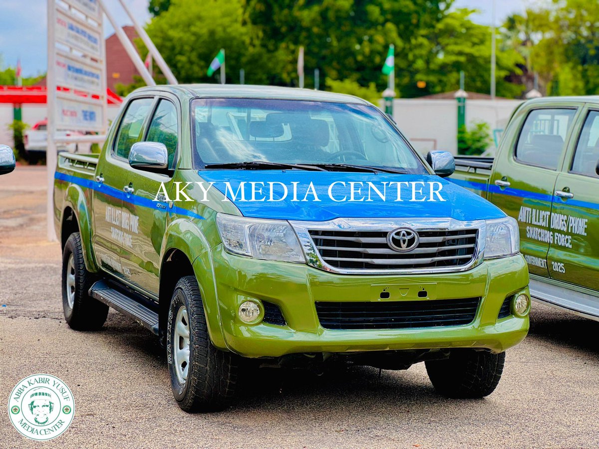 ibrahimado__'s tweet image. Vehicles for Kano State Anti Illicit Drugs/Phone Snatching Force procured by the Kano State Government under the leadership of Gov. Abba K Yusuf.

#AbbaIsWorking.