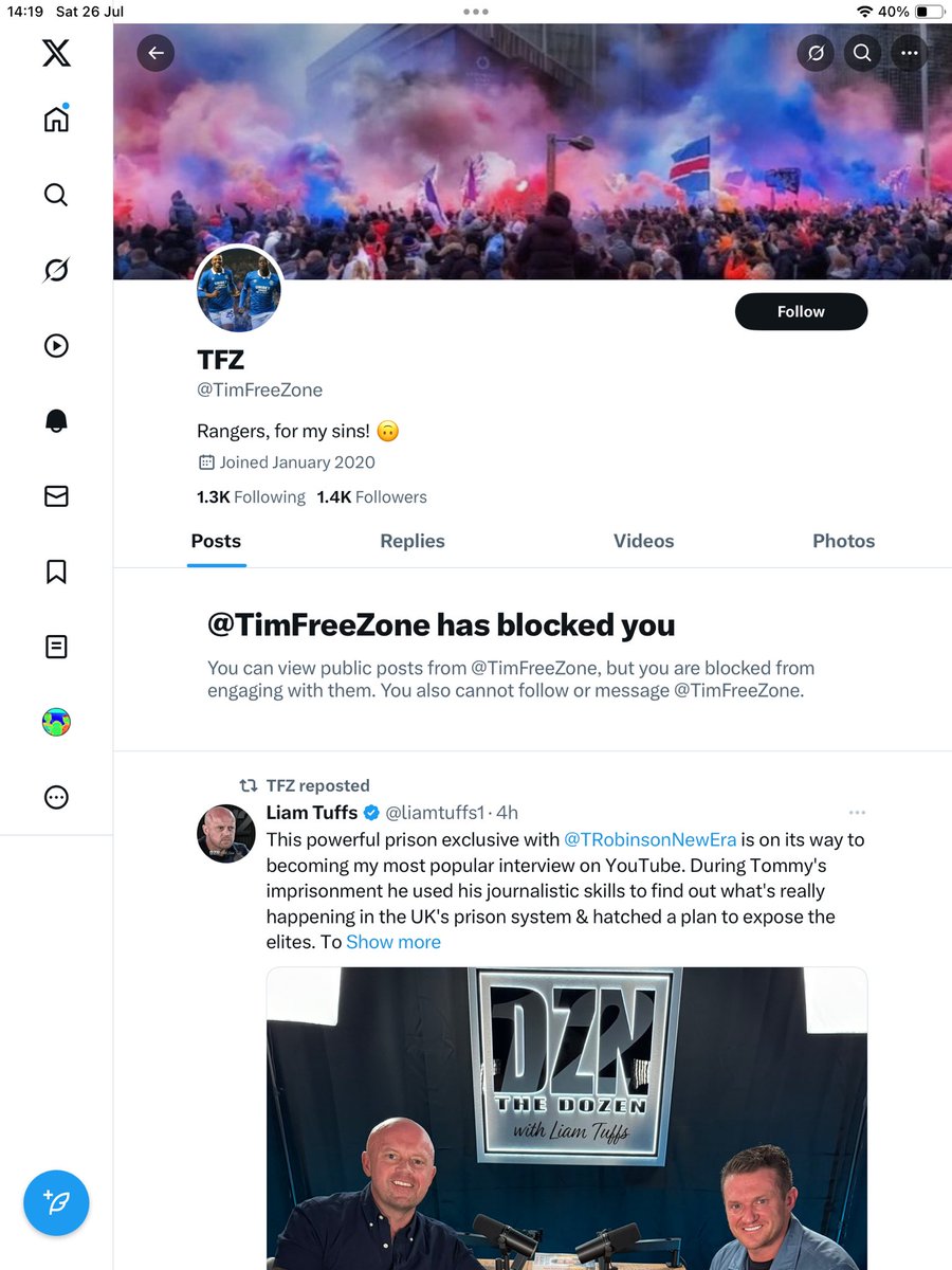 jimharbertsonce's tweet image. Blocked!
How will I survive?