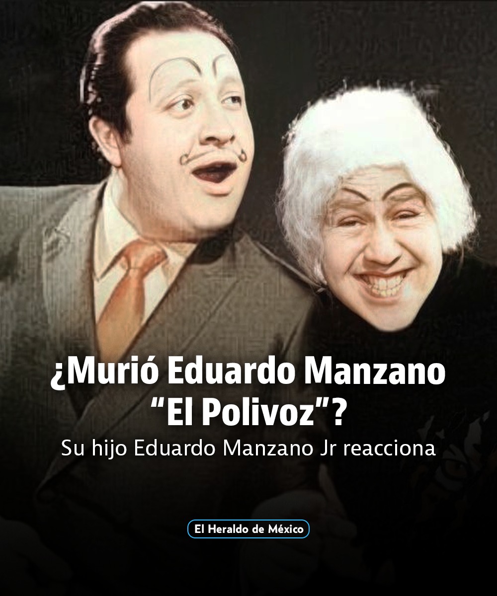 heraldodemexico's tweet image. #VIDEO | Eduardo Manzano Jr. reaccionó a los comentarios de seguidores de Eduardo Manzano, quienes le dijeron “acaba de salir la noticia (de muerte) de su papi”.

heraldodemexico.com.mx/espectaculos/2…