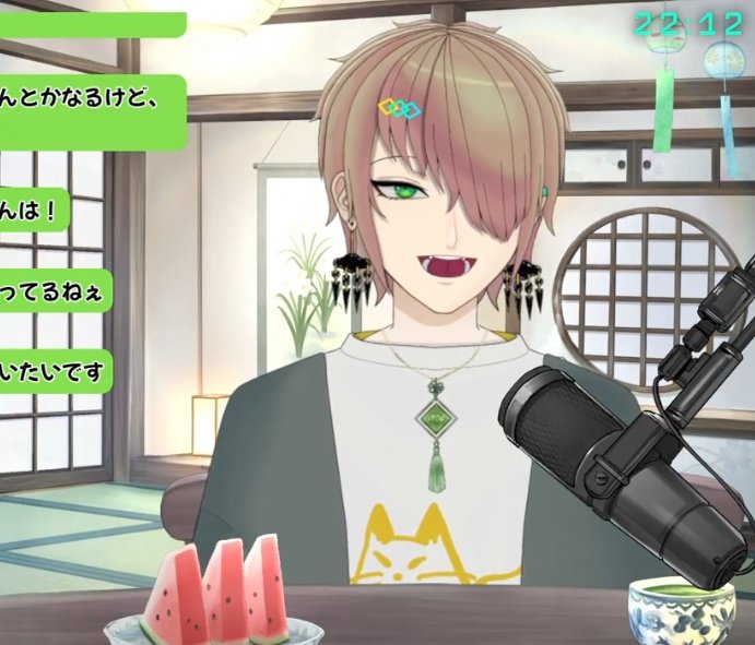 sequoia_s_v's tweet image. これはキャベツとキュウリの浅漬けシャクシャクしながら飲酒してるくーろんさん
KPKP！🍻🍻🍻

#QLN配信中