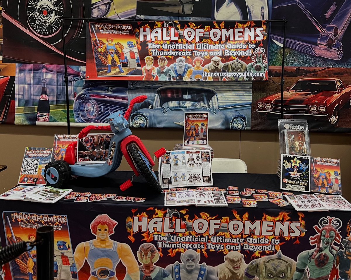 Door as open at Toys for the Ages Expo in Carlisle PA! 

See everyone soon!!

ThunderCats Hoo!!!

#thundercats #thundercatstoyguide #hallofomens #thundercatsho #thundercatshoo #toysfortheages #carlisle #carlislepa