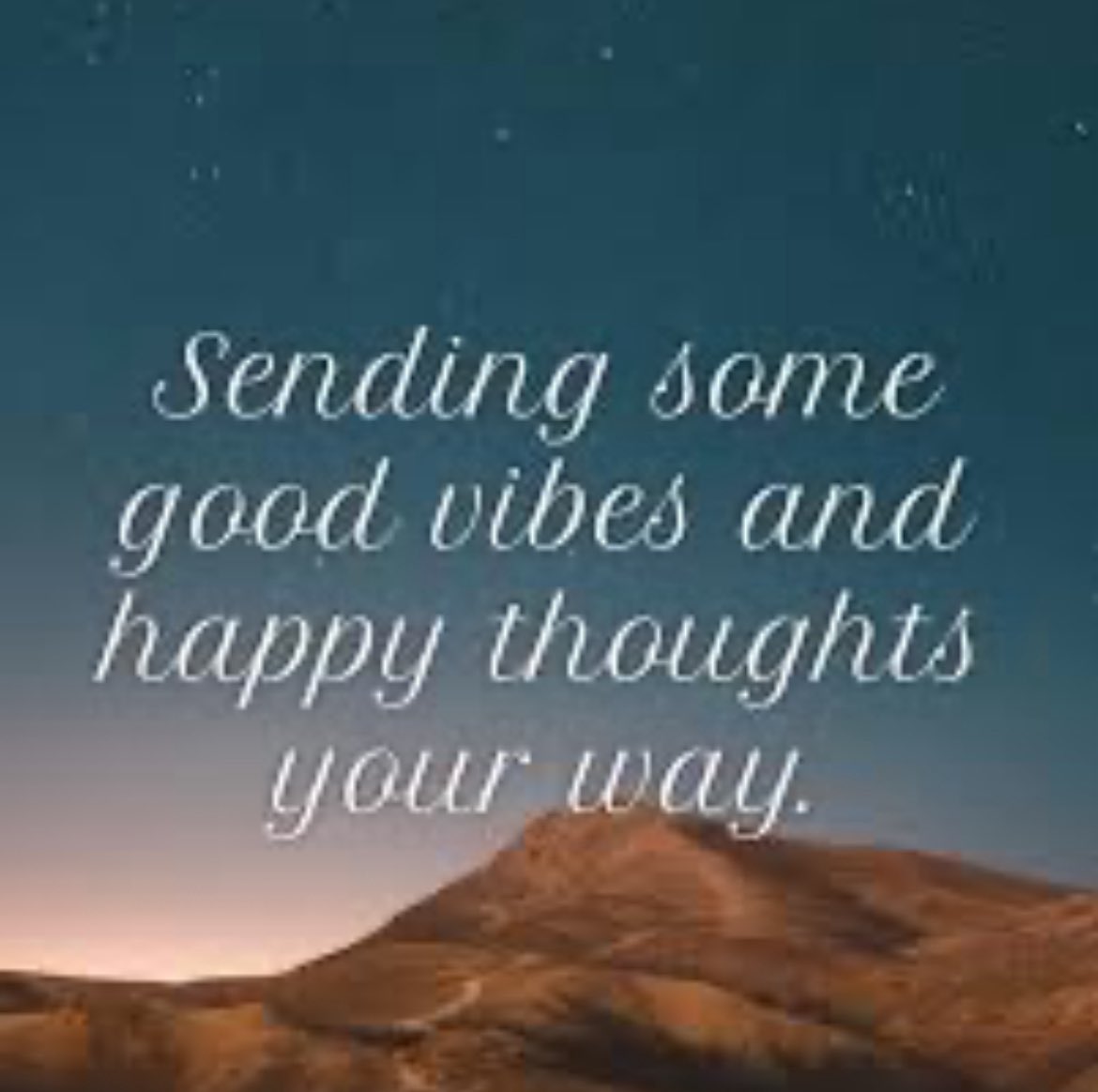 Today, send good thoughts and happy vibes. #TeamUpstanders