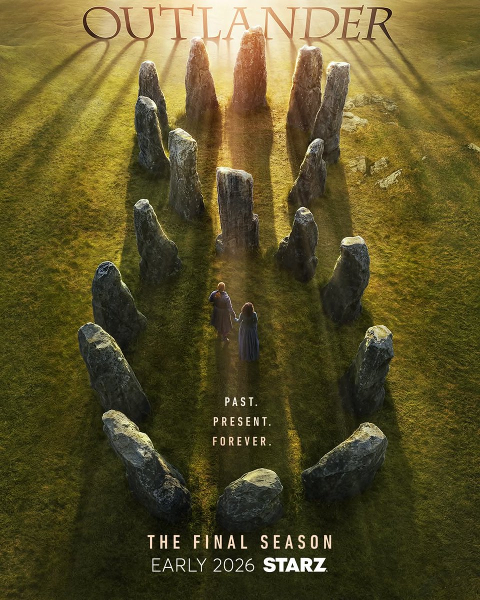 MovieCoverage_'s tweet image. Past. Present. Forever.
The final season of #Outlander is coming early 2026!