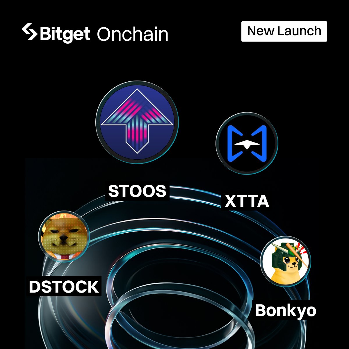 Bitget_zh's tweet image. Bitget 链上交易新币上线💎
$STOOS
$XTTA
$DSTOCK
$Bonkyo
📱寻找下一个 100x,前往 Bitget App 进入链上交易
💻网页端:bitget.com/zh-CN/on-chain…
在评论区晒出你的 BG 链上交易收益和艾特项目方吧!
#BitgetOnchain