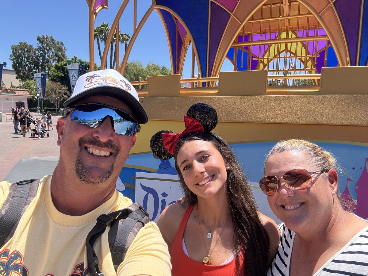 The family tradition to wrap up the summer softball season with a trip to visit Mickey @ Disneyland!! So very proud of you Gianna, keep creating your path. My partner in crime &amp; life, I love you Kir!! <a href="/GMalgradi2028/">GMalgradi</a> <a href="/kirdevil12/">Kirsten Voak</a>