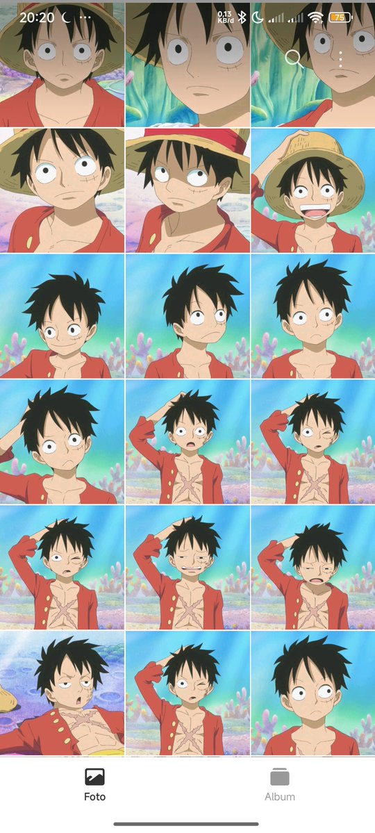 0NEPIECEBASE's tweet image. Helpp! Galeriku penuh screenshotan mukanya si Luffy 😭 Opfess!