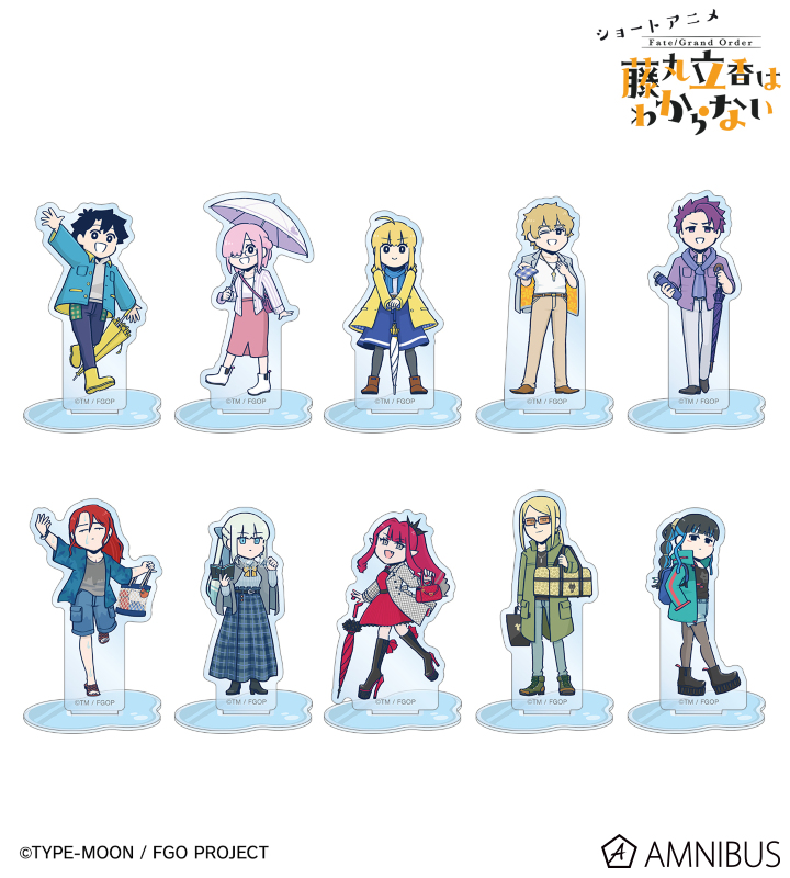 figureandhobby's tweet image. AMNIBUSで予約受付中!
アニメ「Fate/Grand Order 藤丸立香はわからない」 槌田先生 描き下ろし 梅雨の合間にver. トレーディングアクリルスタンド
j-hobby.net/amn/1381987.ht…