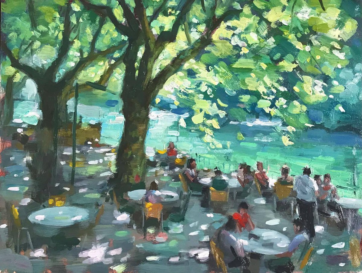 ManuelaDora's tweet image. "Terrace" by Aldo Balding, 2020.
@ZanelliNadia @BaroneZaza70 @karmendida @neblaruz @ampomata @BrindusaB1 @DavLucia @LunaLeso @augustin_gut @smarucci461 @valerioLivia @AlessandraCicc6 @YiannisArvanit2 @svetlana_soroka @DEOLINDAMA93701 @oppedisanopeppe
#art #painting #summertime