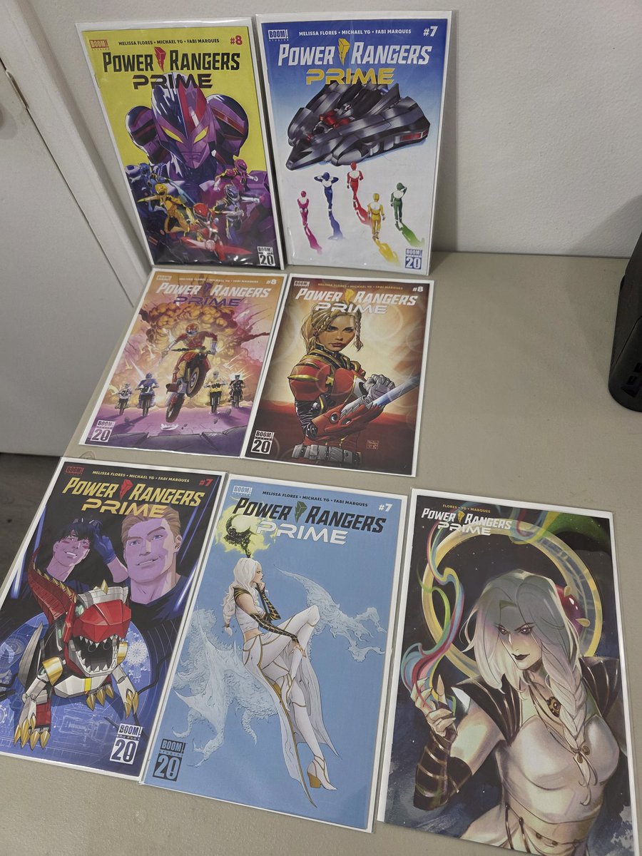 razzle1337's tweet image. For Sale
13 comic lot
PR Prime #7 and #8 and VR Troopers #1
$30 including shipping
DM me
