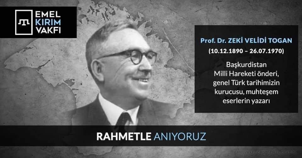 55. Yıl oldu vefat ettiği, ama unutulmadı unutulmayacak
Genel Türk Tarihini kurucusu ve muhteşem eserler sahibi aydın  Türk milliyetçisi bir bilim insanı
Allah rahmet etsin