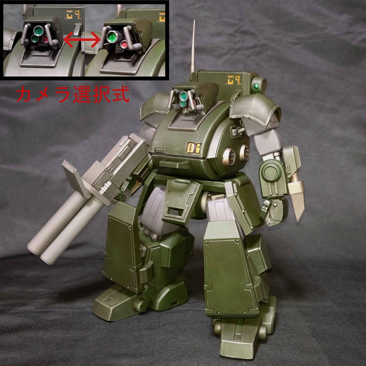 R3_ws_iyasaka's tweet image. 当日版権商品<その肆>
青の騎士ベルゼルガ物語
ライジングトータス(税込25000円)
1/24 オクトバ(税込24000円)
#WF2025S #ボトムズ #青の騎士ベルゼルガ物語