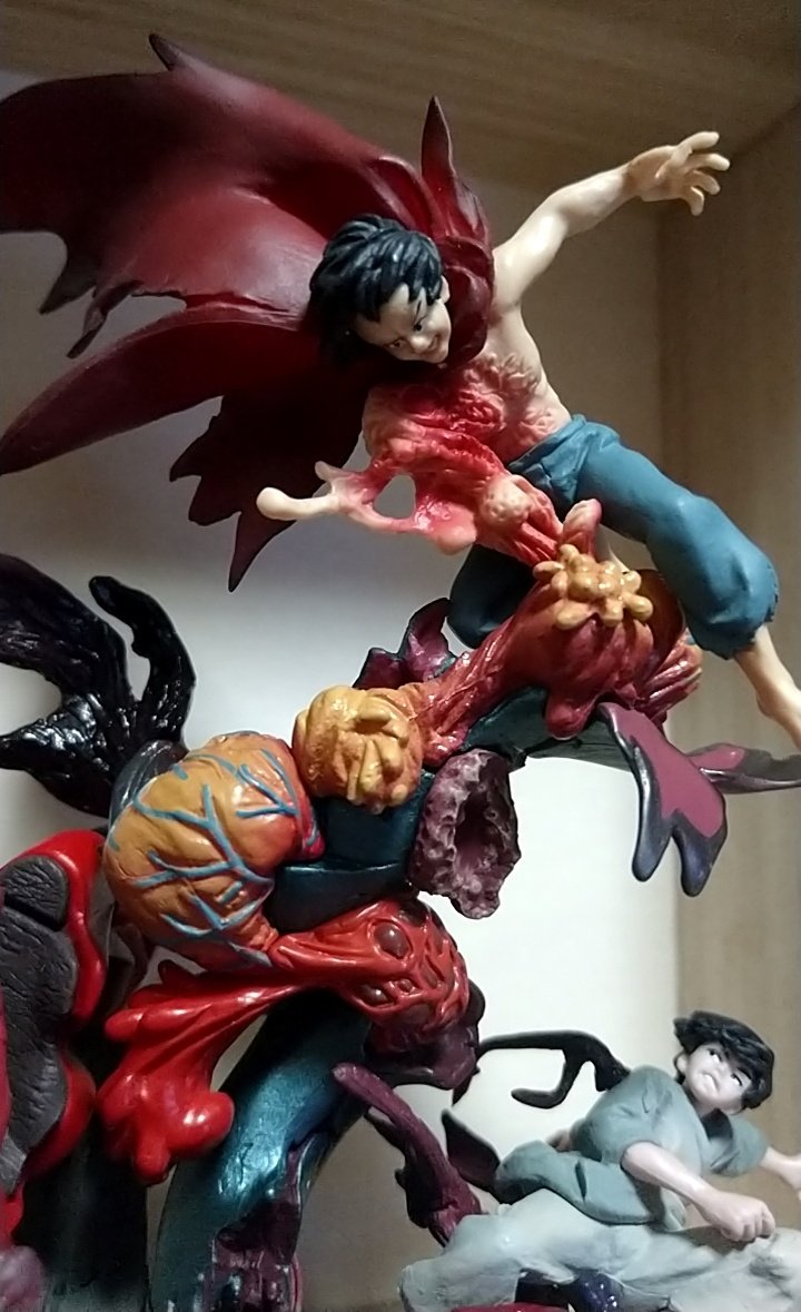 ch1ppei's tweet image. ヤマシロヤでAKIRAのminiQが再販されたということで買ってきた
狙いの3つが引けた⋯
神引きだああぁぁーっ!
この3つは組み合わせられるから絶対に欲しかった
しかし金田のバイクはいつまで経ってもカッケーし憧れだわ
バイクにまたがった鉄雄もあるから余裕で追加だな
#akira
#ヤマシロヤ
#海洋堂