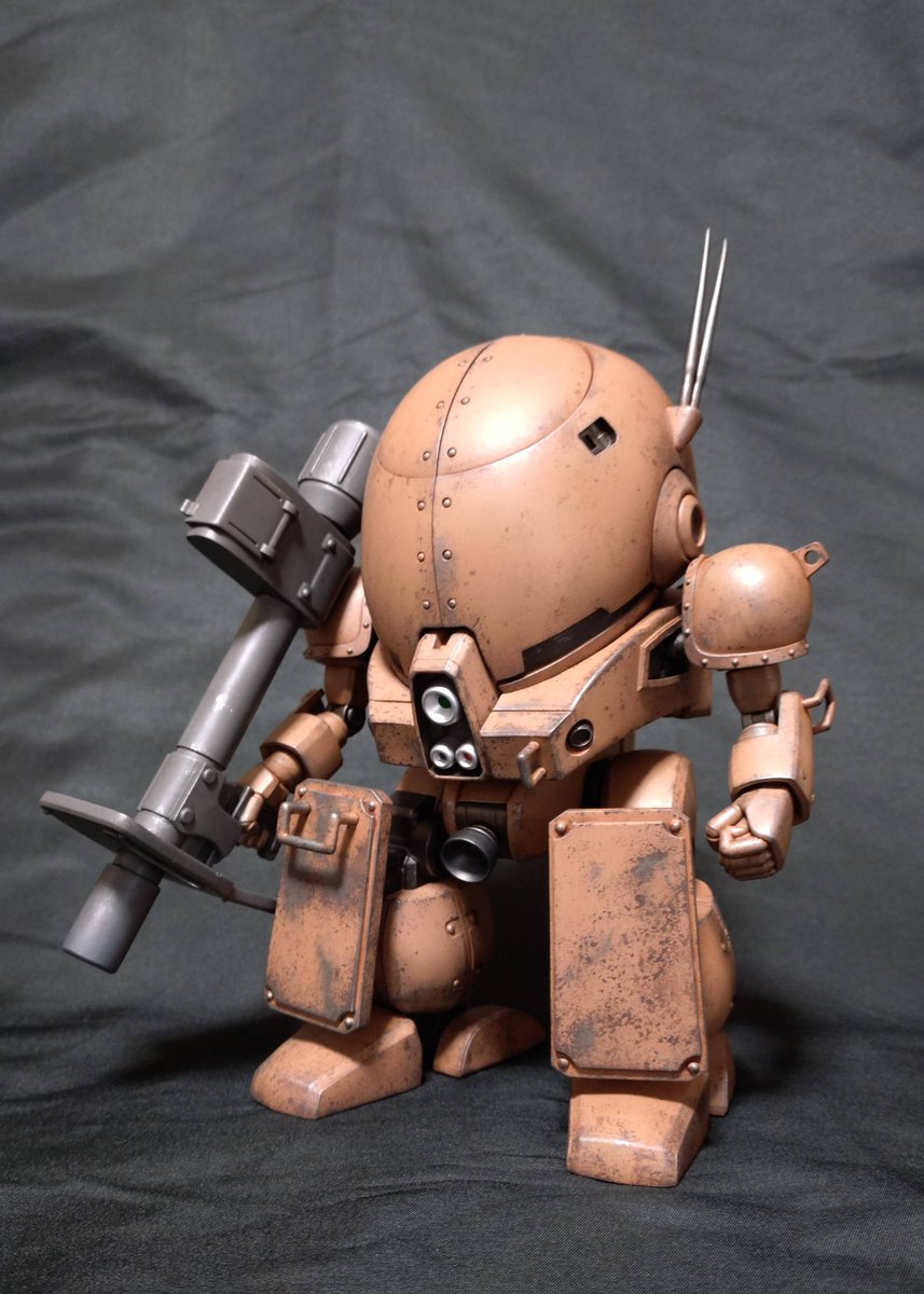 R3_ws_iyasaka's tweet image. 当日版権商品<その肆>
青の騎士ベルゼルガ物語
ライジングトータス(税込25000円)
1/24 オクトバ(税込24000円)
#WF2025S #ボトムズ #青の騎士ベルゼルガ物語