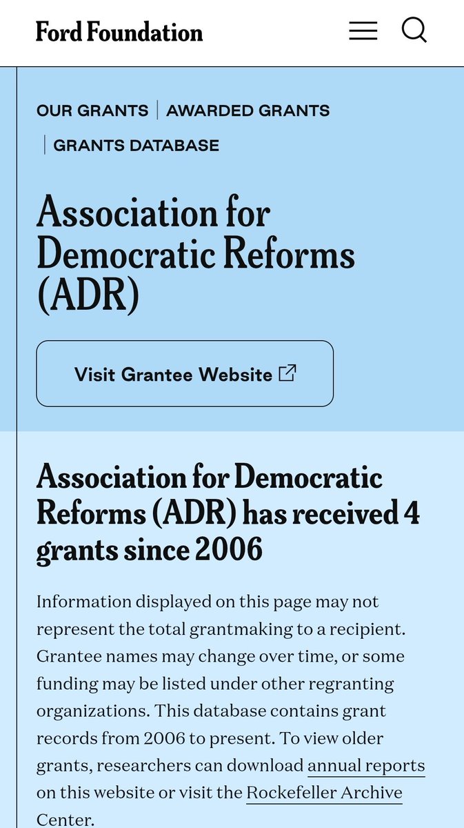 When Bengal CM Mamata cites a Soros-backed NGO, and ADR, funded by Omidyar and Ford Foundation; questions the EC’s voter roll process, the pattern is clear.

This isn’t mere activism.

It’s a coordinated playbook of foreign-funded interference aimed at undermining India's