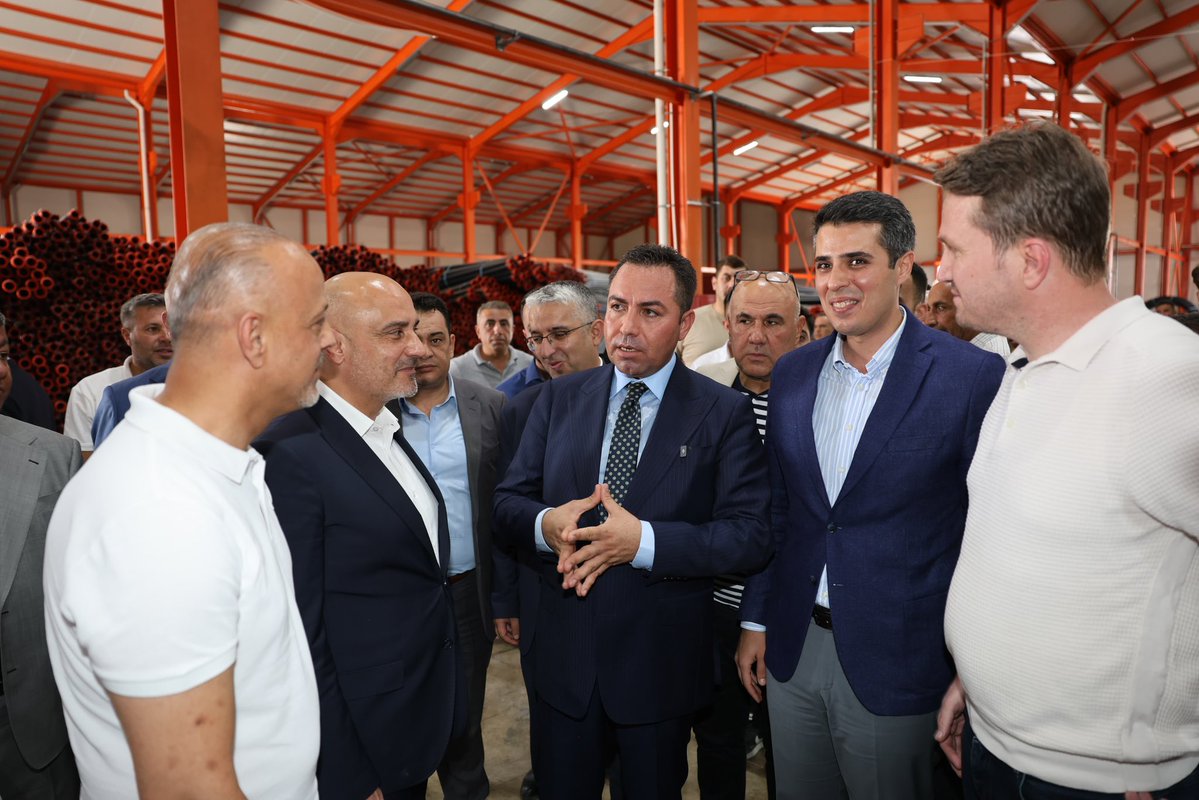 📍#Elbistan / #Kahramanmaraş

Bugün Elbistan ilçemizin kalkınmasına ve istihdamına katkı sağlayacak olan, Elbistan Organize Sanayi Bölgesinde Vinzer Boru - Sulama Sistemleri Fabrika açılış törenine katıldık.

Açılışı gerçekleştiren fabrikamızın; İlimize, Elbistan İlçemize,