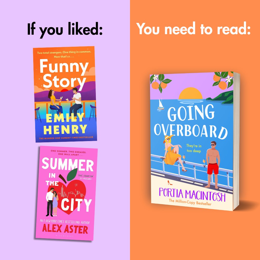 BoldwoodBooks's tweet image. If you like ...
⭐️ Witty and warm rom-coms
⭐️ Romances set in exotic locations
⭐️ All the feels to make you giddy
You will LOVE Going Overboard by @PortiaMacintosh 💖 mybook.to/goingoverboard