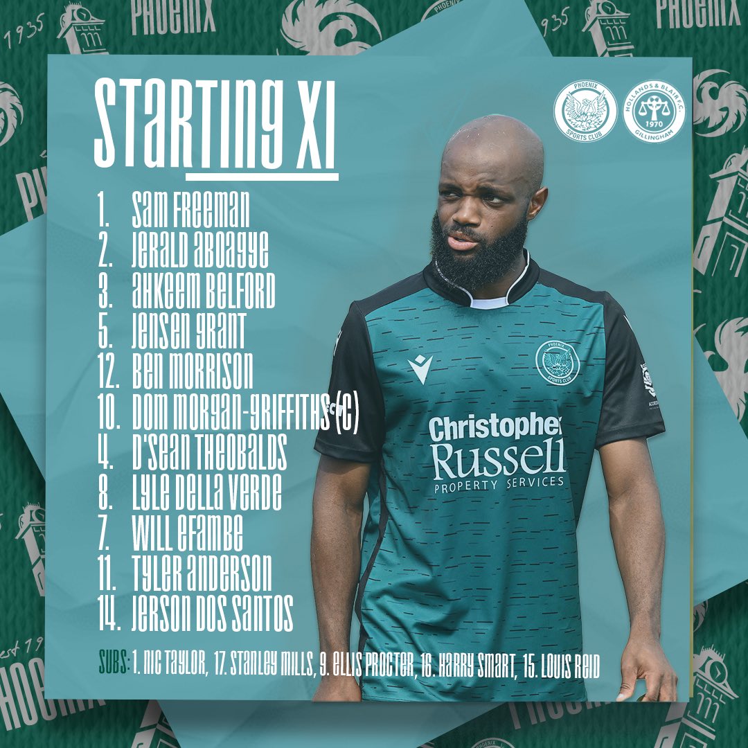 Your Phoenix side to kick off the season against <a href="/hollandsblairfc/">Hollands & Blair FC</a> this afternoon. 🟢⚫️