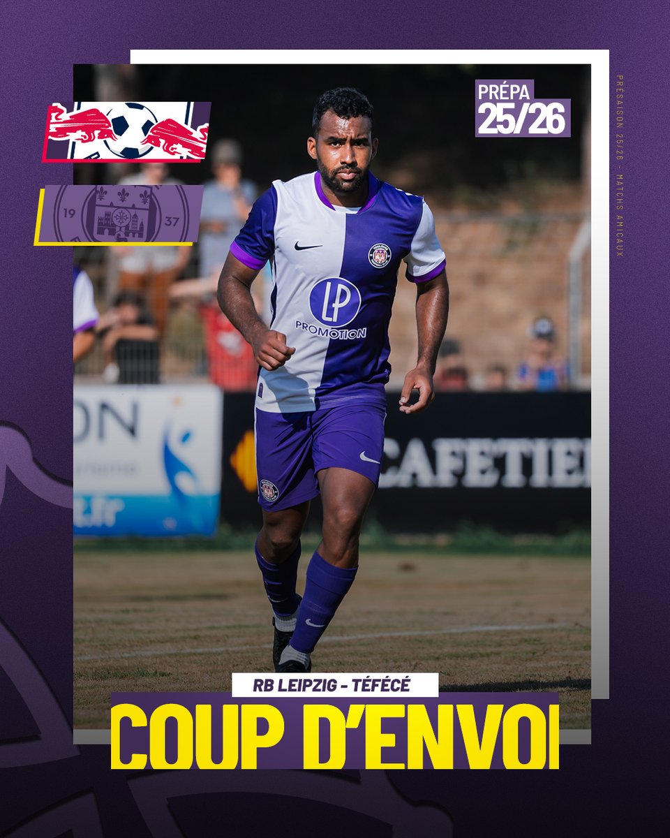 ToulouseFC's tweet image. C&apos;est parti, allez les Violets 💪😈

Suivez le match en direct vidéo 🎥⤵️
toulousefc.com/play/blog/2025…

#RBLTFC #PrépaTFC