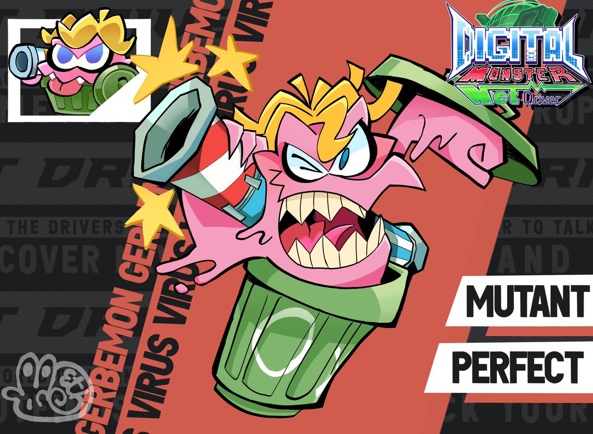 Gerbemon in Digital Monsters #NetDriver 's Style

Comissioned by <a href="/Memorlax117/">Memo Soto (Memorlax)</a>

#デジモン #Digimon #art #fypシ