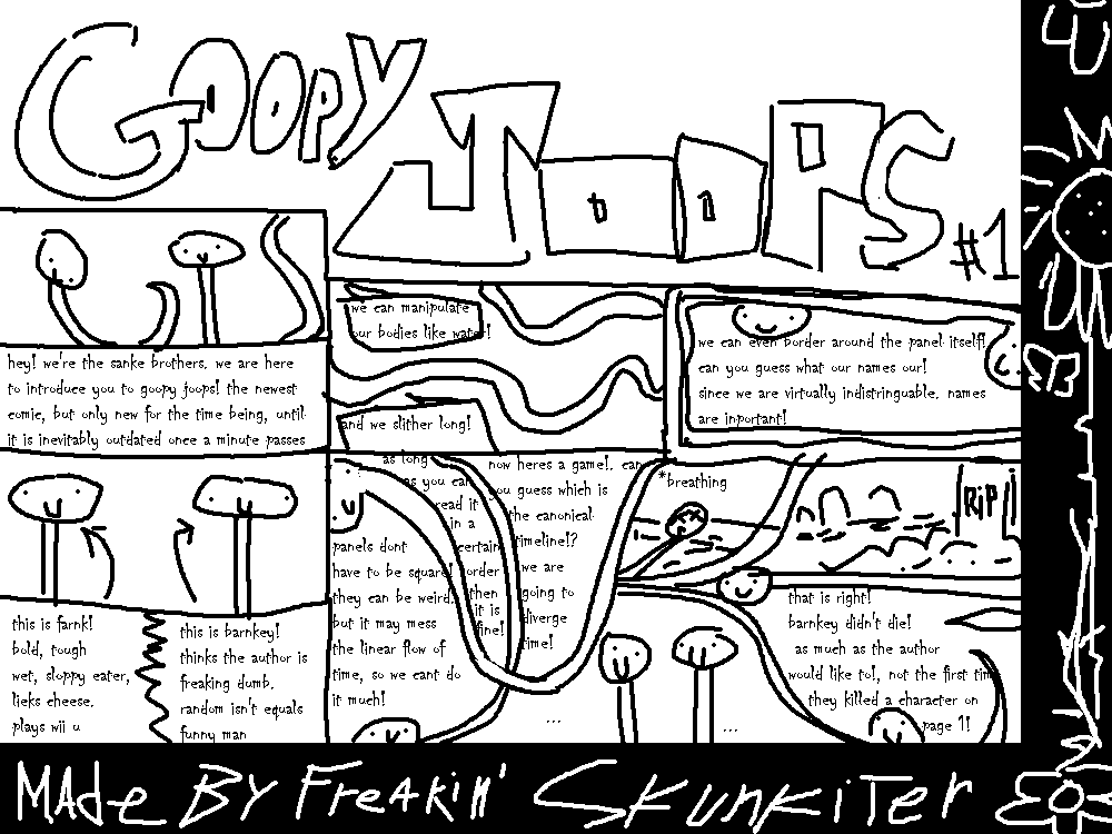 skunkiter's tweet image. goopy joops! Volume 1!