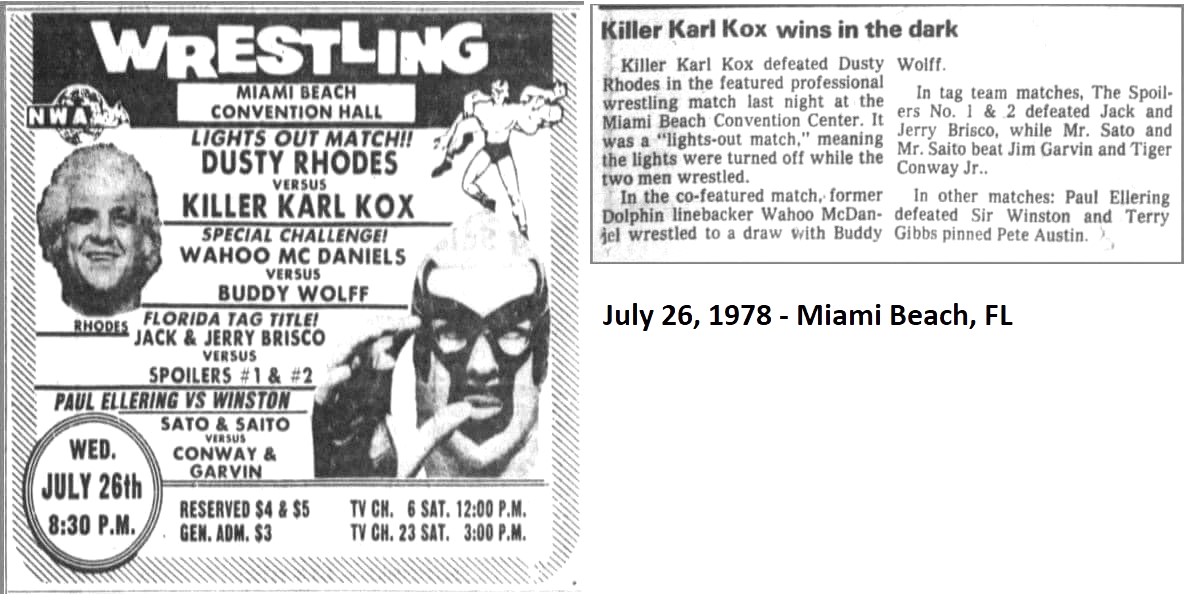 doug_mcleer's tweet image. July 26, 1978 - Miami Beach, FL