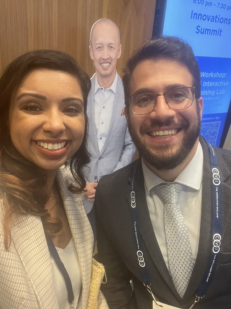 ShyamsA2's tweet image. Found one of our away rotators @AbdAyyoub and got a photobomb from @PaulSorajj74157 ! #CVI2025