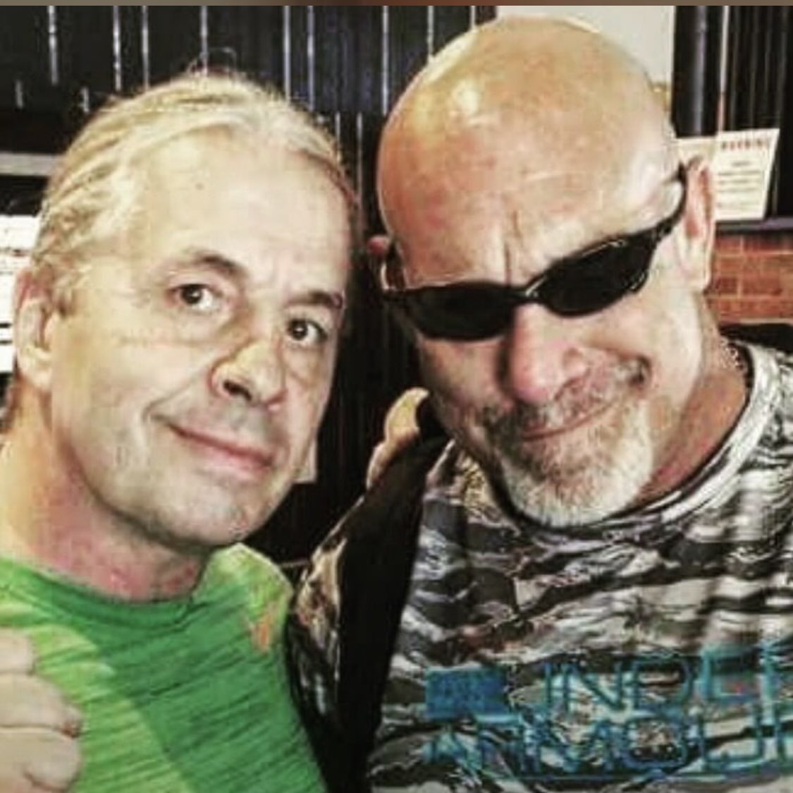 9 years ago, <a href="/Goldberg/">Bill Goldberg</a> and I took <a href="/BretHart/">Bret Hart</a> to dinner and paid Bret a large sum of money, out of good will because he couldn’t perform, to be part of our event. Bret was happy to have the money and asked for a pic with #Goldberg, which I took.